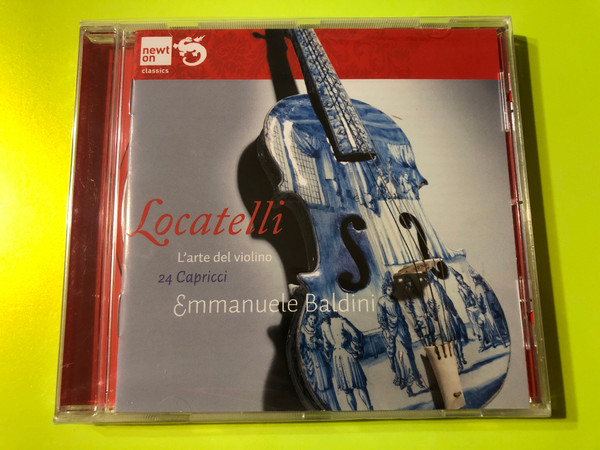 Locatelli: 24 Capriccios for Solo Violin – Emmanuele Baldini (Newton Classics CD) (8718247711284)