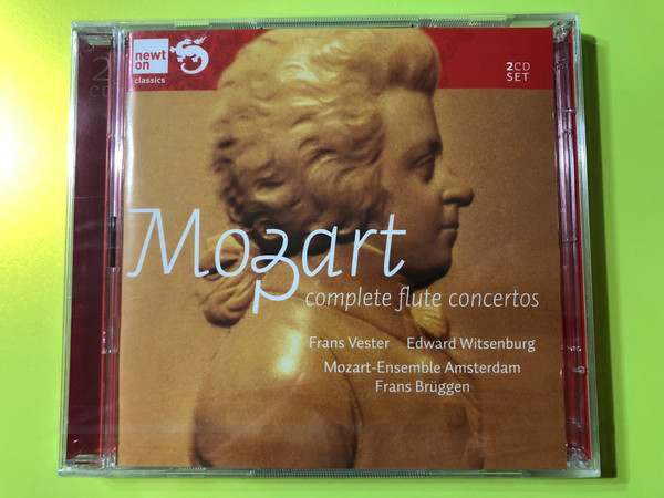 Mozart: Complete Flute Concertos – Frans Vester · Edward Witsenburg · Mozart-Ensemble Amsterdam 2xCD