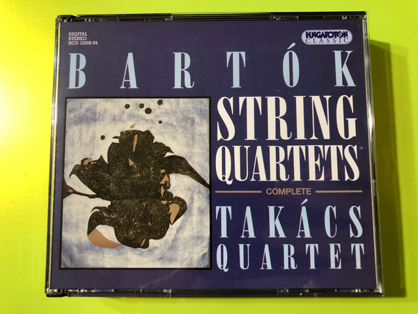Béla Bartók: The Six String Quartets — Takács Quartet (3 CD Set) (5991811250225)