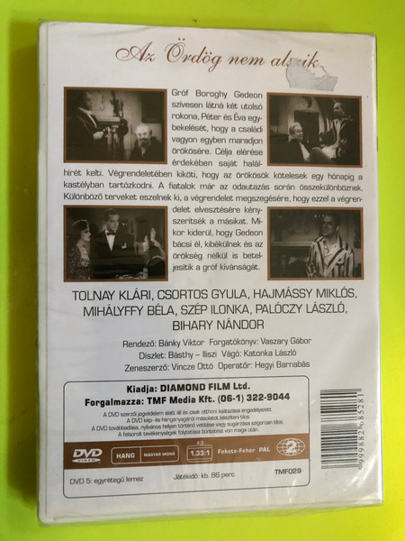 Az Ördög nem alszik – Classic Hungarian Film (DVD) | Az Ördög nem alszik – Régi magyar filmek #29 (5999882685281)