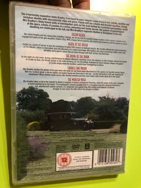 The Mrs. Bradley Mysteries: The Complete Collection – A Masterclass in Sleuthing DVD (5014138304607)