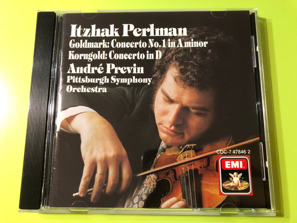 Masterful Romanticism: Itzhak Perlman Performs Goldmark and Korngold CD (077774784627)