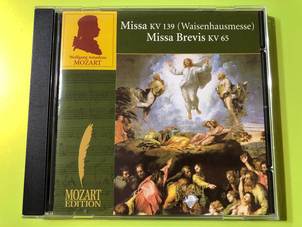Mozart: Missa Solemnis KV 139 & Missa Brevis KV 65 – Choral Masterpieces CD (5028421972879)