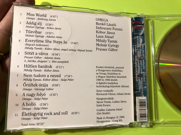 Hungarian Rock Legends: Omega – Heavy (Compilation) CD (5991813775528)