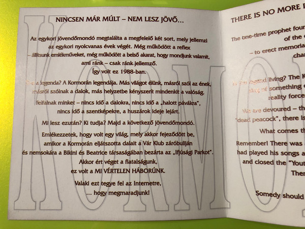 Epic Folk Rock Mastery: Kormorán – Magyar Rapszódia (Hungarian Rhapsody) CD (BGCD 031)