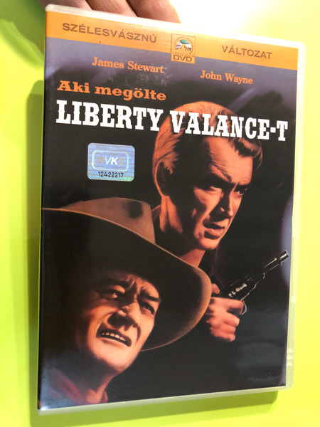 John Ford's Cinematic Masterpiece: The Man Who Shot Liberty Valance DVD (5996255715705)