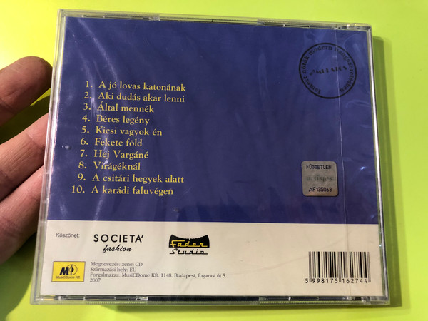 "Aki dudás akar lenni...": Modern Hungarian Folk & Dance CD (5998175162744.)