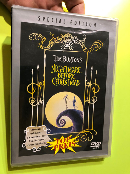 Tim Burton’s Nightmare Before Christmas – A Stop-Motion Fantasy Masterpiece (Special Edition) DVD (4011846004646)