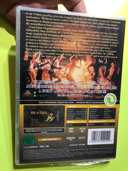 Lord of the Flies (1990) – A Gripping Survival Adventure of the Human Soul DVD (4045167022102)
