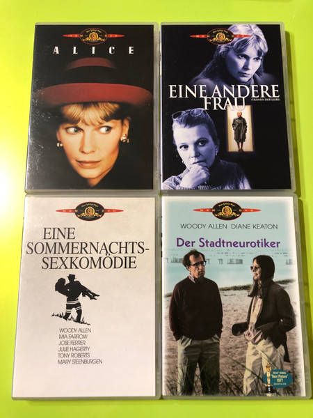 Woody Allen MGM Film Collection: 4-DVD Classics Set (4045167008107)