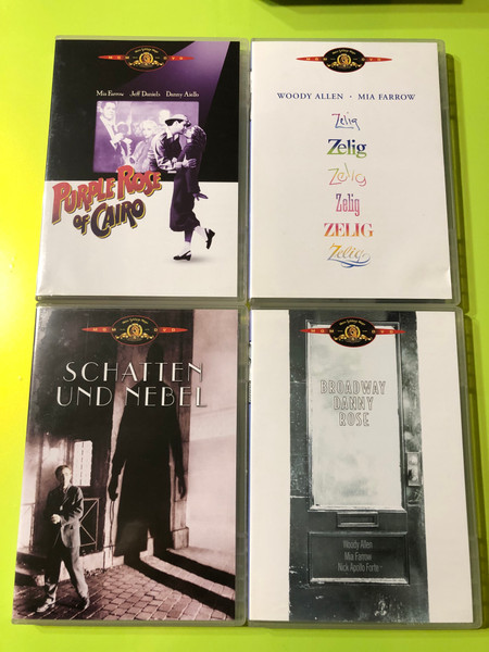 Woody Allen Cinema Collection: 4-Movie German DVD Set (2546908)