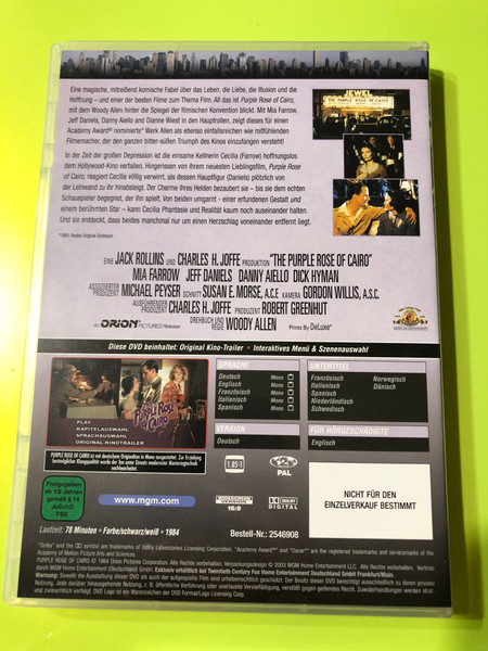 Woody Allen Cinema Collection: 4-Movie German DVD Set (2546908)