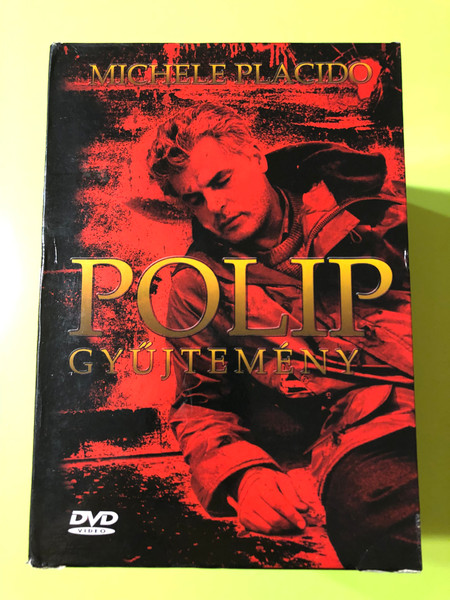 A Polip (La Piovra) Teljes Gyűjtemény - Michele Placido: The Ultimate Mafia Crime Drama (10 DVD Discs) (5999545583466)