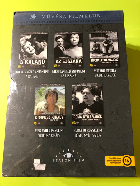 Az Olasz Filmművészet Remekei: Masterpieces of Italian Cinema Collection (5 DVD Discs) (5999886089429)