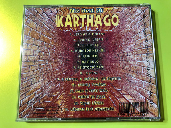 The Best of Karthago: Legendary Hungarian Hard Rock Anthology CD (5991813773227)