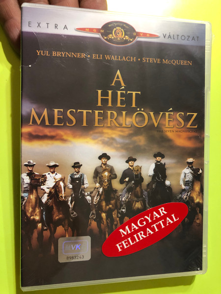 A hét mesterlövész: The Seven Magnificent Classic Western DVD (5996255711264.)