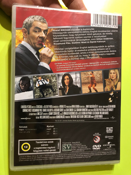 Johnny English Reborn: The Unlikely Hero Returns in a High-Stakes Spy Spoof DVD (5996051052790)