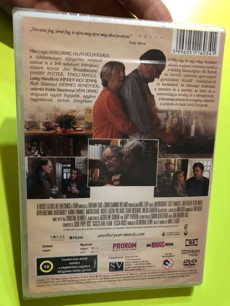 Another Year (Még egy év): A Masterful Portrait of Life, Love, and Loneliness DVD (5996051160341)
