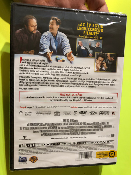 The Treatment Continues! Analyze That (Még egy kis pánik) DVD - Mob Comedy Sequel (5996514000634)