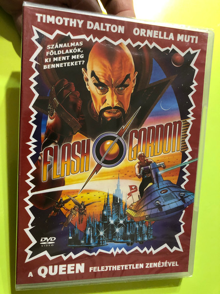 Epic Galactic Adventure: Flash Gordon – A Sci-Fi Classic with the Music of Queen DVD (5996473011788)
