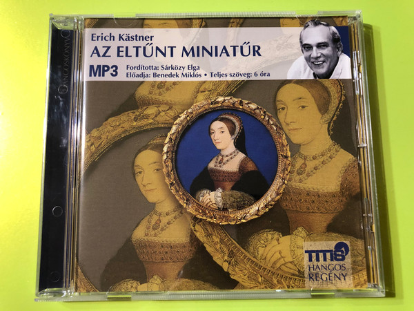 Az eltűnt miniatűr: Erich Kästner's Captivating Mystery Audiobook CD (9789638886309)