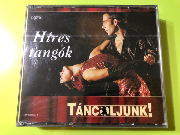 TÁNCOLJUNK! – Híres Tangók | Readers’ Digest 3-CD Collection (MS9-CD09121-8)