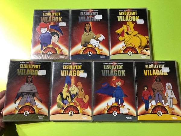 Journey to the Center of the Earth: Elsüllyedt Világok DVD Collection (Volumes 2-8) (5999882322811)