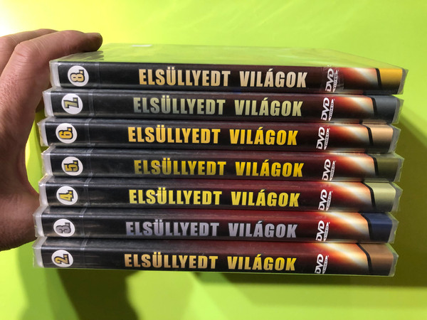 Journey to the Center of the Earth: Elsüllyedt Világok DVD Collection (Volumes 2-8) (5999882322811)