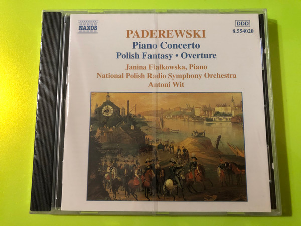 Ignacy Jan Paderewski: Piano Concerto & Polish Fantasy (Naxos) CD (636943402023)