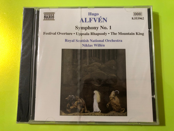 Hugo Alfvén: Symphony No. 1 & Orchestral Works Vol. 1 by Naxos CD