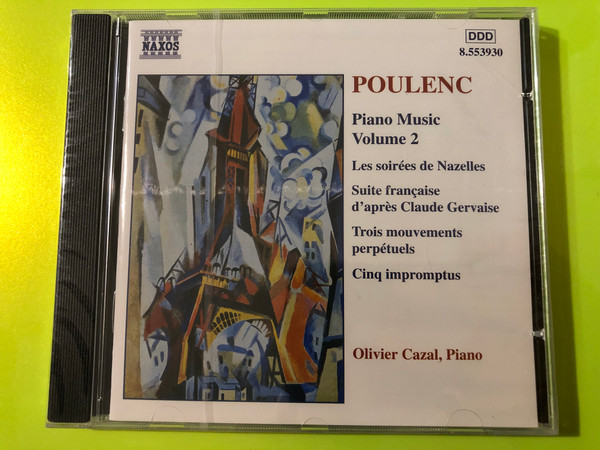 Francis Poulenc: Piano Music Vol. 2 by Naxos CD (730099493024)