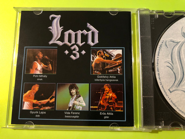 Lord 3 – Classic Hungarian Rock Album with Bonus Tracks CD (5991817106922.)