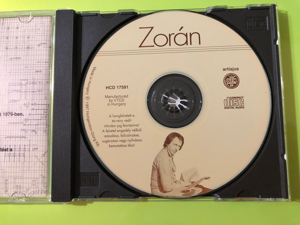 Zorán - Zorán III. Audio CD (5991811759124.)