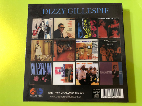 Dizzy Gillespie: Twelve Classic Albums 6-CD Box Set by Reel To Reel (5036408226921)
