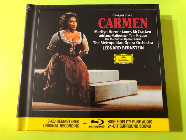 Bizet: Carmen Deluxe 3-CD + Blu-ray Audio Set by Deutsche Grammophon (028948351916)