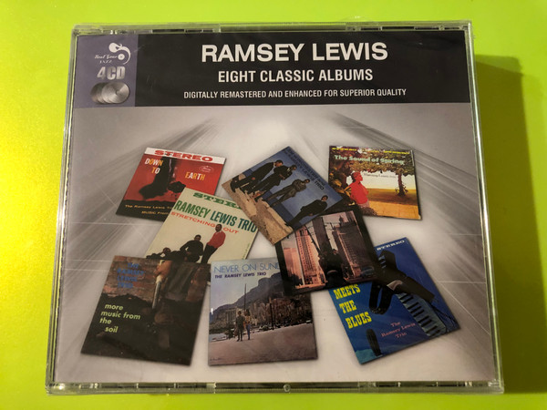 Ramsey Lewis: Eight Classic Albums 4-CD Deluxe Set by Real Gone Jazz (5036408149022)