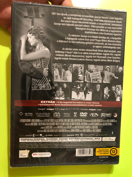 The Artist (A Némafilmes) Oscar-Winning DVD by Gamma Home Entertainment (5999075603597)