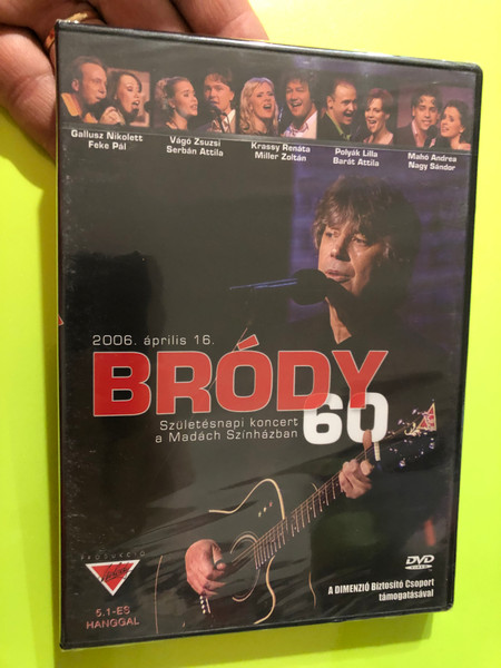 János Bródy - Concert Collection - MalibuRecords & Europa Records 2 DVD Set (511990502068224)