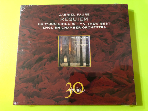 Fauré: Requiem & Sacred Works by Corydon Singers - Hyperion 30th Anniversary CD (034571300085)