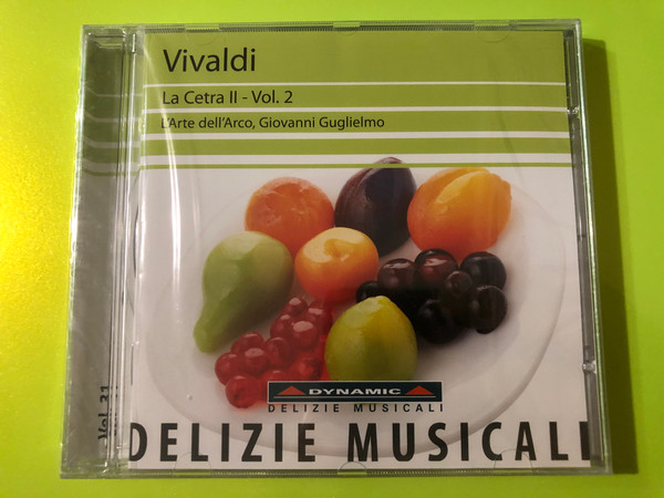 L'Arte dell'Arco - Vivaldi: La Cetra II Vol. 2 Dynamic Music CD (8007144680312)