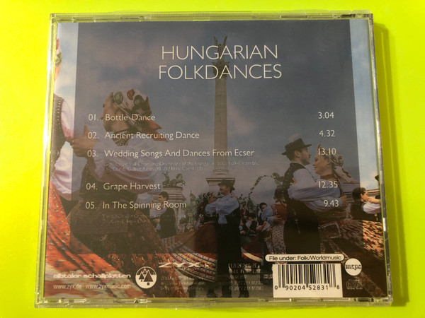 Hungarian Folkdances World Music CD by ZYX Music & Elbtaler Schallplatten (090204528318)