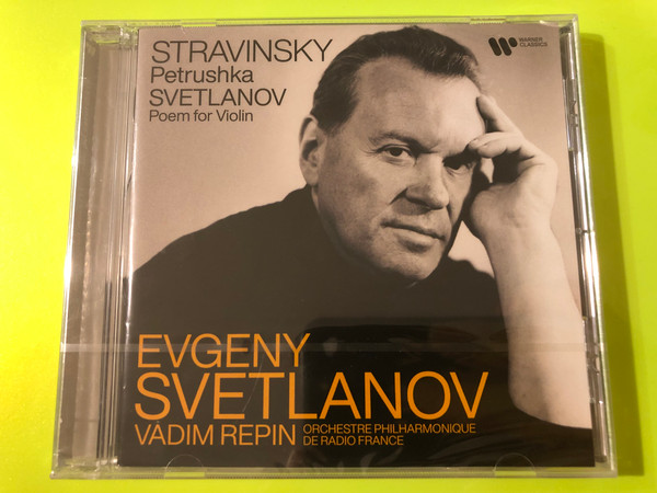 Stravinsky Petrushka & Svetlanov Poem for Violin CD by Warner Classics (5054197145421)