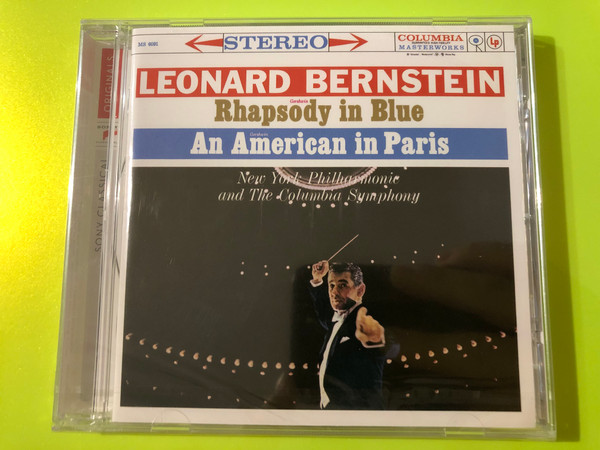 Gershwin: Rhapsody in Blue & An American in Paris CD Sony Leonard Bernstein (0886977004322)