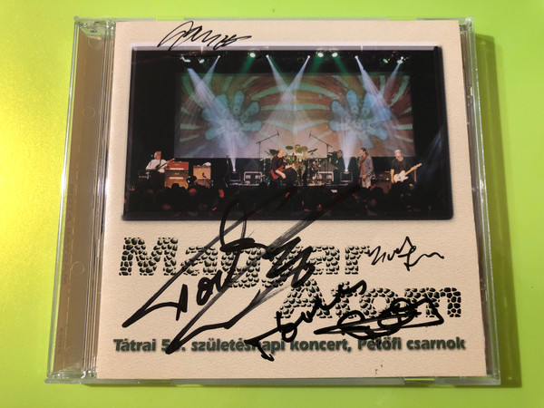 Magyar Atom - Tátrai 50. Születésnapi Koncert: Live at Petőfi Csarnok (Hugi-Boogie CD) (5999880580052.)