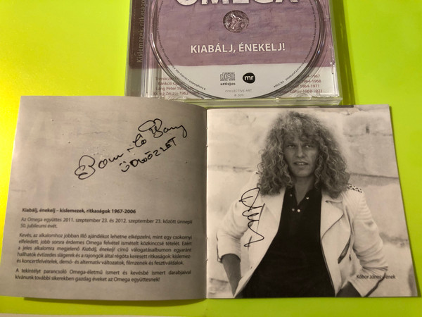 Omega - Kiabálj, Énekelj! CD by Collective Art / Hungaroton (5999885224005.)