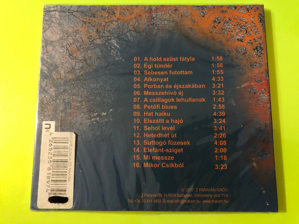 Makám: Ezeregyéjszaka (1001 Nights) CD by Z Paraván Kiadó (4265235818974)