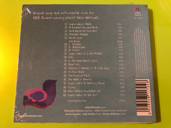 I Was Flying: Original Music by Sally Whitwell CD by ABC Classics (0028948117048)