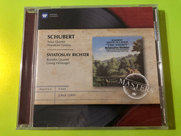 Schubert: Trout Quintet & Wanderer Fantasy CD by Warner Classics (5099962308021)