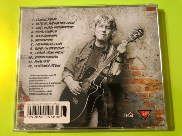 János Bródy - Gáz van, babám! CD (GrundRecords) (5999860095606.)
