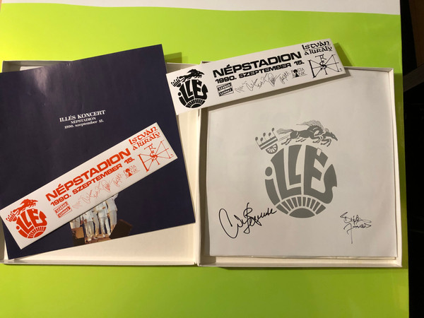 Rare Illés Album 5-LP Box Set by Favorit - Authentic Hungarian Rock Collection (SLPM 17991-17995)